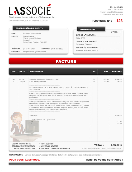 SAGE 50 | FACTURE | # M1SE09-1
