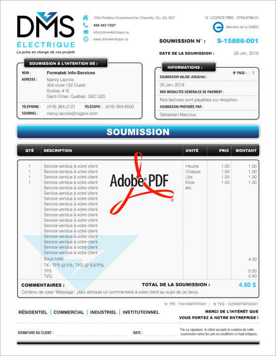 PDF | SOUMISSION | # P-M2CT03-4