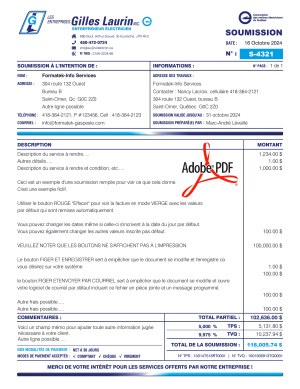 PDF | SOUMISSION | # P-M5CT12-1