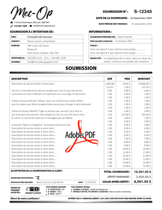 PDF | SOUMISSION | # P-M5SE06-4