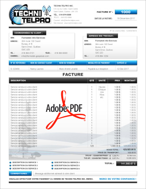 PDF | FACTURE | # P-M1TE01-1